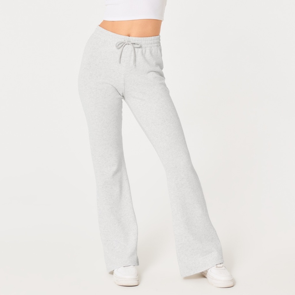 Hollister Grey Flare Sweatpants